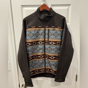 Cinch softshell jacket